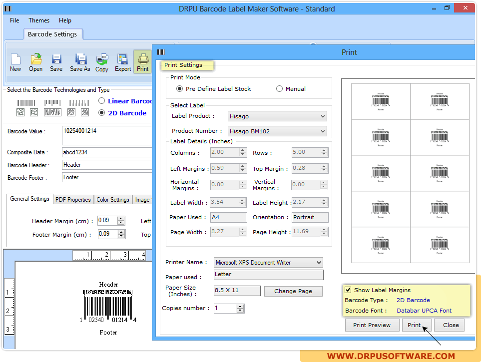 Screenshots Of DRPU Barcode Label Maker Software To Learn How To Create 